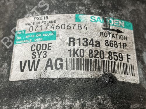 AC Kompressor VW GOLF V Variant (1K5) 1.9 TDI | BP28097589M34 
