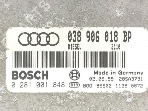 Engine control unit (ECU) AUDI A3 (8L1) 1.9 TDI | BP10985169M57 