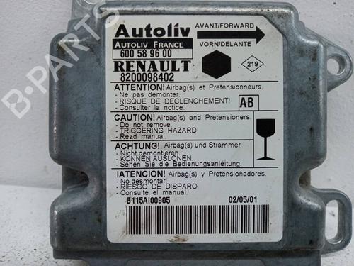 ECU airbags RENAULT KANGOO (KC0/1_) D 65 1.9 (KC0E, KC02, KC0J, KC0N) | BP8478615M53 