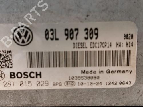 Engine control unit (ECU) VW PASSAT B6 (3C2) 2.0 TDI | BP38702301M57 - Image 3