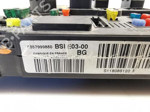 Fuse box CITROËN BERLINGO / BERLINGO FIRST MPV (MF_, GJK_, GFK_) 1.6 HDI 75 (MF9HW, GJ9HWC, GF9HWC, GN9HWC) | BP28179026E1 