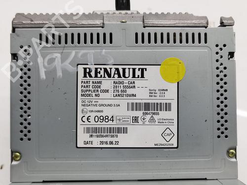 Radio RENAULT CLIO IV (BH_) 0.9 TCe 90 (BHNF, BHMA, BHMH, BHJK, BHJR) | BP22762370E6 