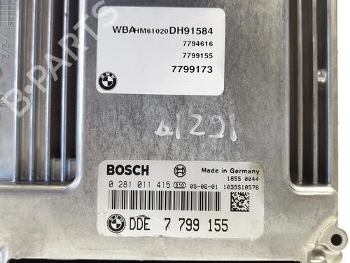 Engine control unit (ECU) BMW 7 (E65, E66, E67) 745 d | BP17990788M57 
