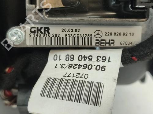 Heater blower motor MERCEDES-BENZ M-CLASS (W163)  | BP9762661M62 