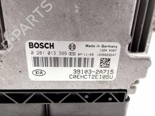 Engine control unit (ECU) KIA CEE'D Hatchback (ED) 1.6 CRDi 115 | BP27162702M57 