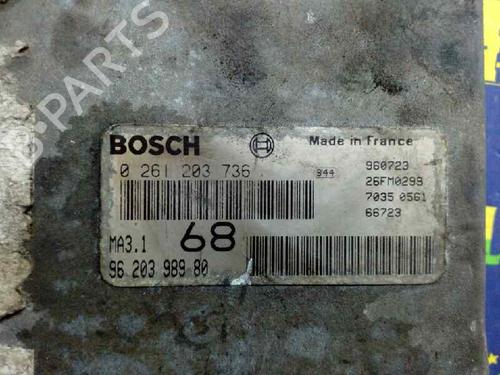 Engine control unit (ECU) PEUGEOT 106 II (1A_, 1C_)  | BP8453440M57 