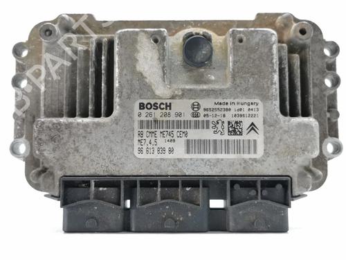 Used Engine control unit (ECU) PEUGEOT 206 Hatchback (2A/C) 1.6 16V (109 hp) 10285894