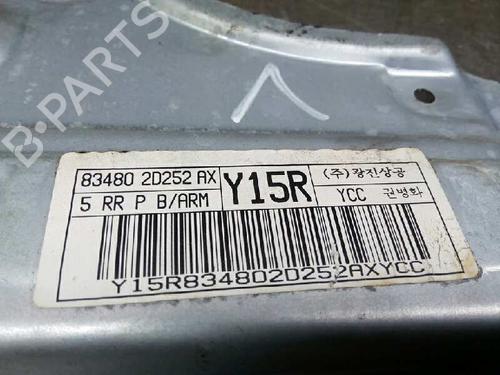 Rear right window mechanism HYUNDAI ELANTRA III (XD) 2.0 CRDi | BP8447589C25 
