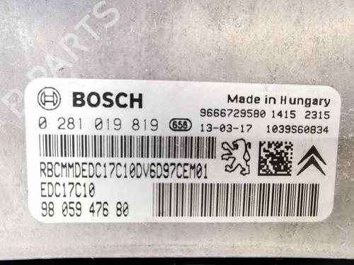 Engine control unit (ECU) CITROËN C4 II (NC_) 1.6 HDi 90 | BP28107921M57