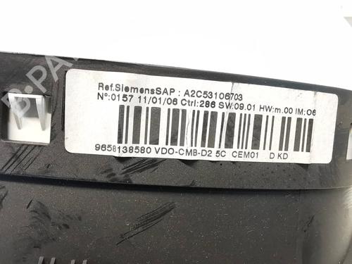 Instrument cluster PEUGEOT 407 SW (6E_, 6D_)  | BP21191763C47 