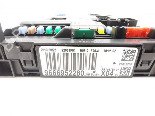 Fuse box CITROËN C3 II (SC_) 1.4 HDi 70 (SC8HZC, SC8HR0, SC8HP4) | BP27987030E1 