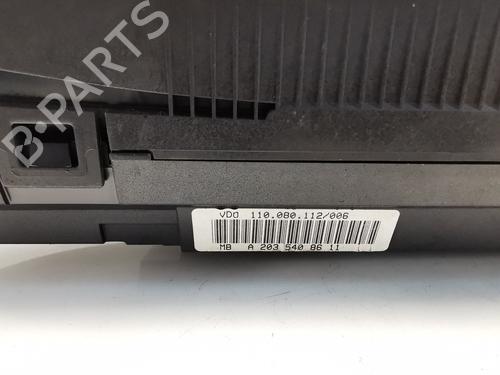 Instrument cluster MERCEDES-BENZ C-CLASS Coupe (CL203)  | BP22762179C47 