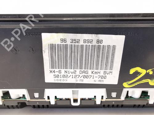 Instrument cluster CITROËN C5 I (DC_) 2.0 HDi (DCRHZB, DCRHZE) | BP37520405C47 - Image 3