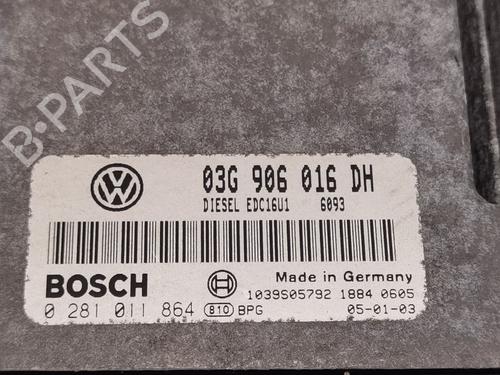 Engine control unit (ECU) SEAT TOLEDO III (5P2) 1.9 TDI | BP27485987M57 