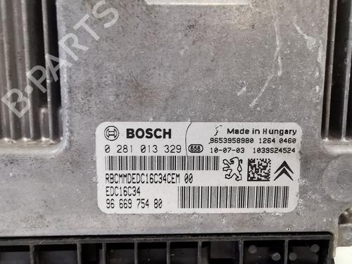 Engine control unit (ECU) PEUGEOT PARTNER ORIGIN MPV (G_) 1.6 HDi 75 | BP37183672M57 - Image 2