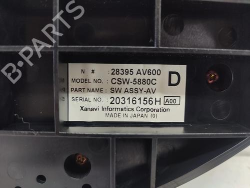 Climate control NISSAN PRIMERA Hatchback (P12)  | BP9576854I5 