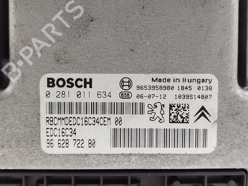 Engine control unit (ECU) PEUGEOT 307 SW (3H) 1.6 HDI 110 | BP22433181M57 
