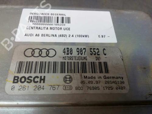 Engine control unit (ECU) AUDI A6 C5 (4B2) 2.4 | BP8434502M57 