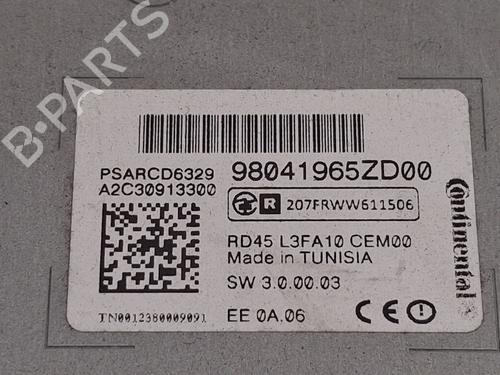 Radio CITROËN C-ELYSEE (DD_) 1.6 HDI 92 | BP30149730E6