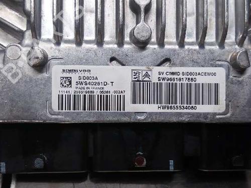 Engine control unit (ECU) PEUGEOT 407 (6D_) 2.0 (6DRFNB, 6DRFNE) | BP16167954M57 