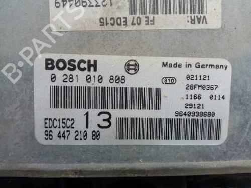 Engine control unit (ECU) CITROËN C5 I (DC_) 2.0 HDi (DCRHZB, DCRHZE) | BP8457748M57 