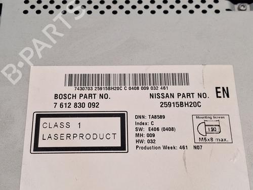 Radio NISSAN QASHQAI I (J10, NJ10) 1.6 dCi | BP29422897E6 