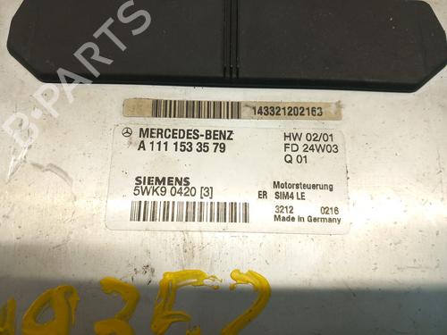 Engine control unit (ECU) MERCEDES-BENZ C-CLASS (W203) C 200 Kompressor (203.045) | BP23567267M57 