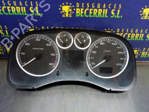 Used Instrument cluster PEUGEOT 307 Break (3E) 1.6 HDi 110 (109 hp) 8456943