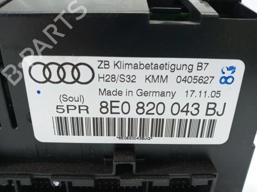 Climate control AUDI A4 B7 (8EC) 2.0 TDI 16V | BP8596177I5 