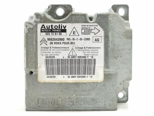 Used ECU airbags ECU airbags CITROËN C4 I (LC_) 1.4 16V (88 hp) 10108176 10108176