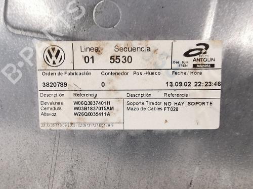 Front left window mechanism VW POLO IV (9N_, 9A_) 1.4 16V | BP30169853C22