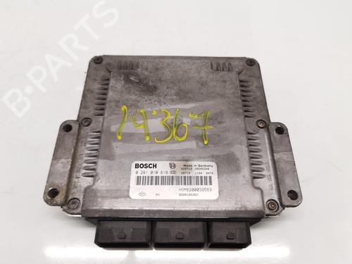Engine control unit (ECU) RENAULT MEGANE I (BA0/1_) 1.9 dCi (BA05, BA1F) 8200166362 | 0281010819