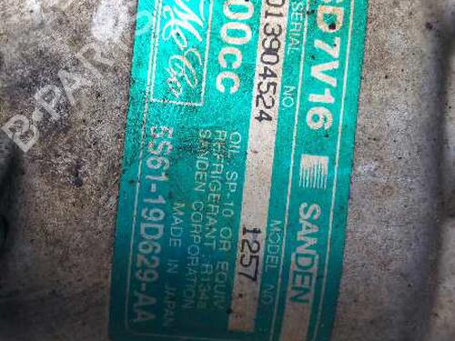 AC compressor FORD FIESTA V (JH_, JD_) 1.6 TDCi | BP8430266M34