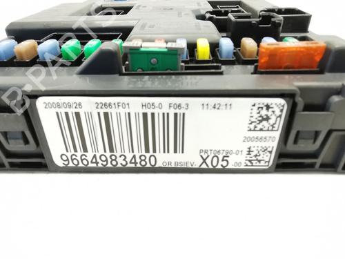 Fuse box PEUGEOT 207 (WA_, WC_) 1.6 HDi | BP29270596E1 
