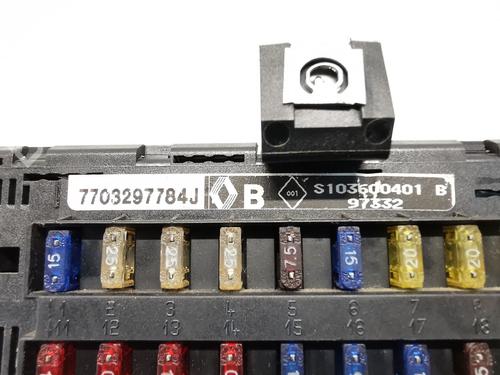 Fuse box RENAULT MEGANE I (BA0/1_) 1.9 dTi (BA08, BA0N) | BP29613751E1 
