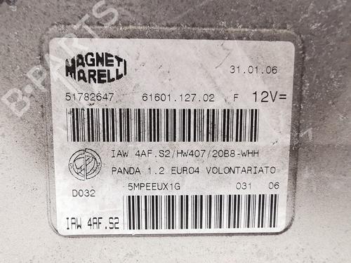 Engine control unit (ECU) FIAT PANDA (169_) 1.2 (169.AXB11, 169.AXB1A) | BP27241475M57 
