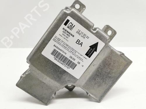 Airbag styreenhed OPEL VECTRA C (Z02) 2.2 DTI 16V (F69) (125 hp) 8887268