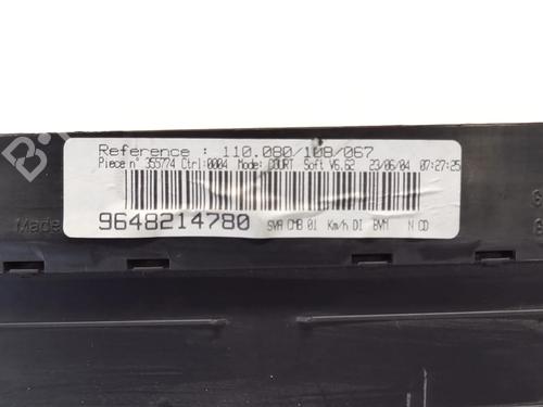 Instrument cluster PEUGEOT 406 Coupe (8C) 2.2 HDI | BP19654057C47 