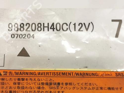 ECU airbags NISSAN X-TRAIL I (T30)  | BP19654314M53 