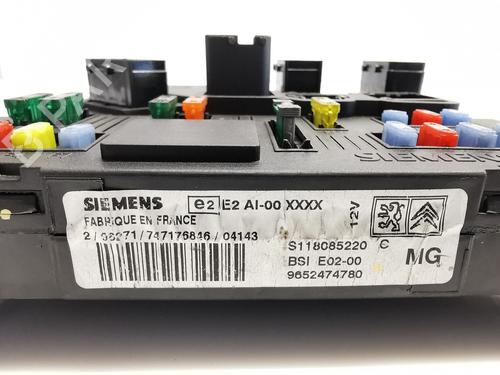 Fuse box PEUGEOT 206 Hatchback (2A/C) 1.4 HDi eco 70 | BP26320568E1 