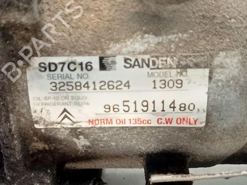 AC compressor PEUGEOT 307 SW (3H)  | BP27707717M34 