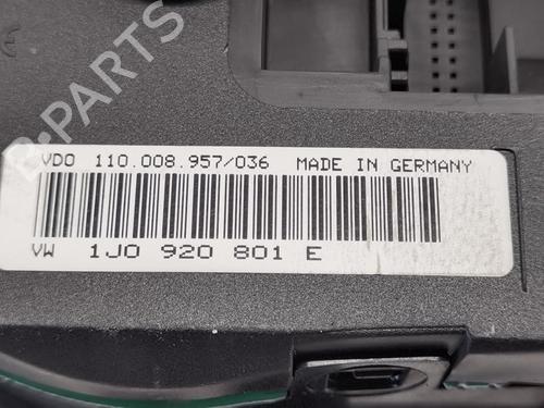 Instrument cluster VW GOLF IV (1J1)  | BP20490789C47 