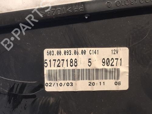 Instrument cluster FIAT DOBLO Box Body/MPV (223_) 1.9 JTD | BP29587434C47 