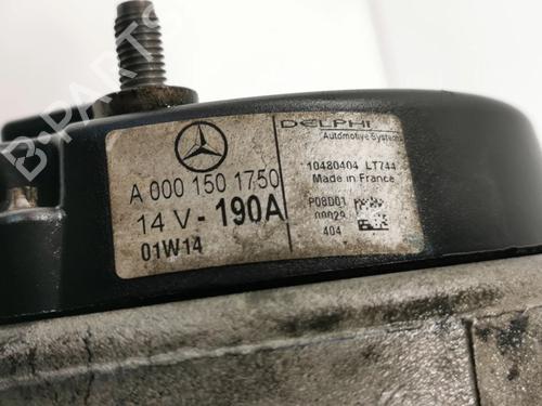 Alternator MERCEDES-BENZ C-CLASS (W203)  | BP16987784M7 