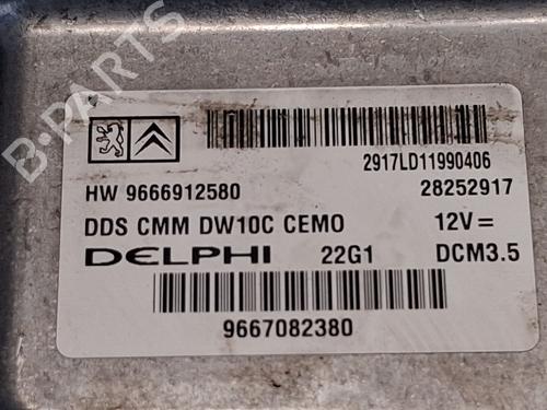 Motorstyringsenhed PEUGEOT 3008 I MPV (0U_) 2.0 HDi | BP29940542M57 