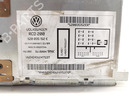 Radio SEAT ALHAMBRA (7V8, 7V9) 2.0 TDI | BP20667622E6 