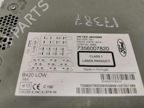 Radio FORD KA (RU8) 1.2 | BP17438245E6 
