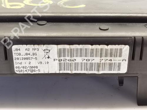 Instrument cluster RENAULT SCÉNIC II (JM0/1_) 1.5 dCi (JM1E, JM16) | BP29607997C47 