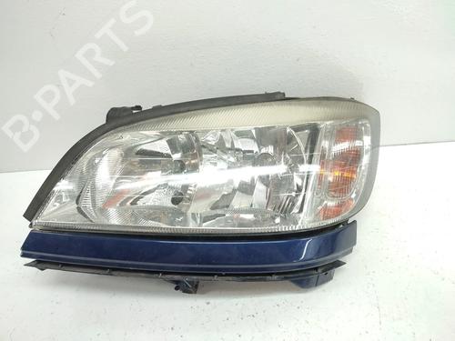 Used Left headlight OPEL ZAFIRA A MPV (T98) 2.0 DTI 16V (F75) (101 hp) 9832456