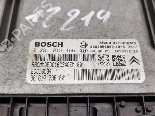 Engine control unit (ECU) CITROËN XSARA PICASSO (N68) 1.6 HDi | BP19655239M57 